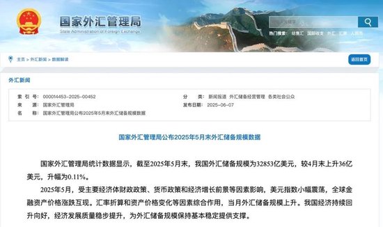 央行公布最新官方储备(⚡)资产数据！“囤”黄金仍是大方向