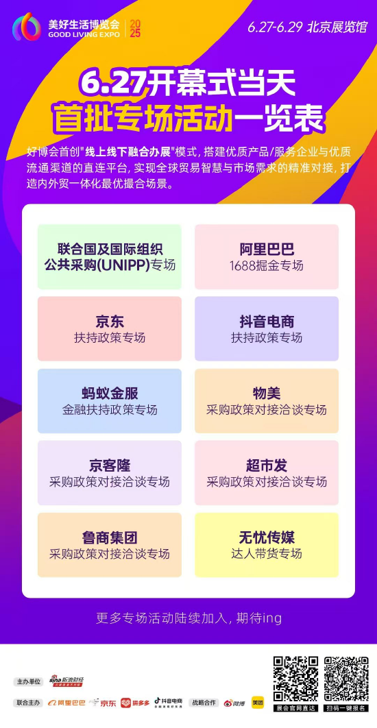 阿里、京东、拼多多、(🐚)抖音电商首次联合，美好生活博览会6月在京举办！